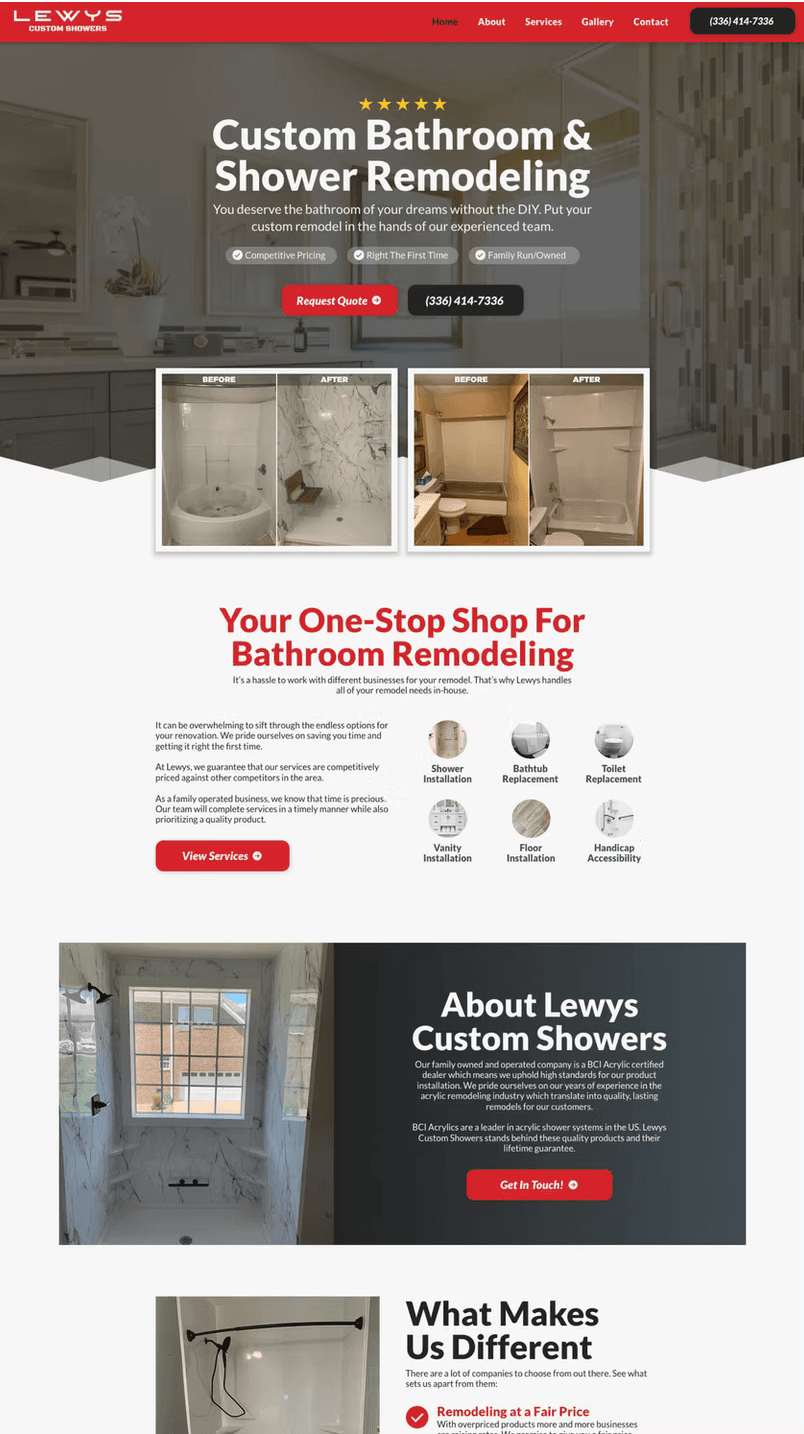 BATHROOM REMODEL ◆ GOLD COAST